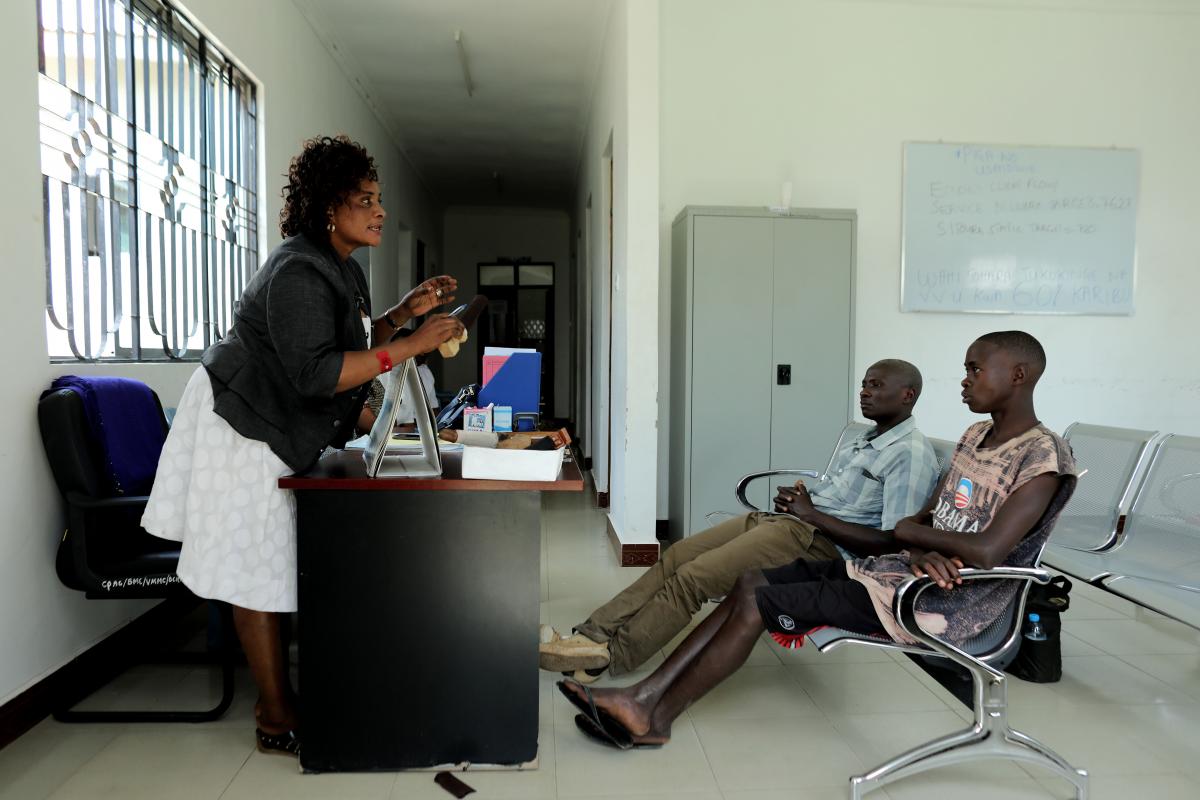 VMMC clinic at Sekou Toure Regional Hospital