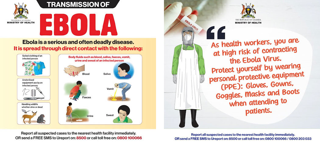 Posters about Ebola