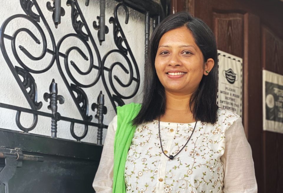 Jyoti Kambli mentors nurses at local hospitals and health centers 