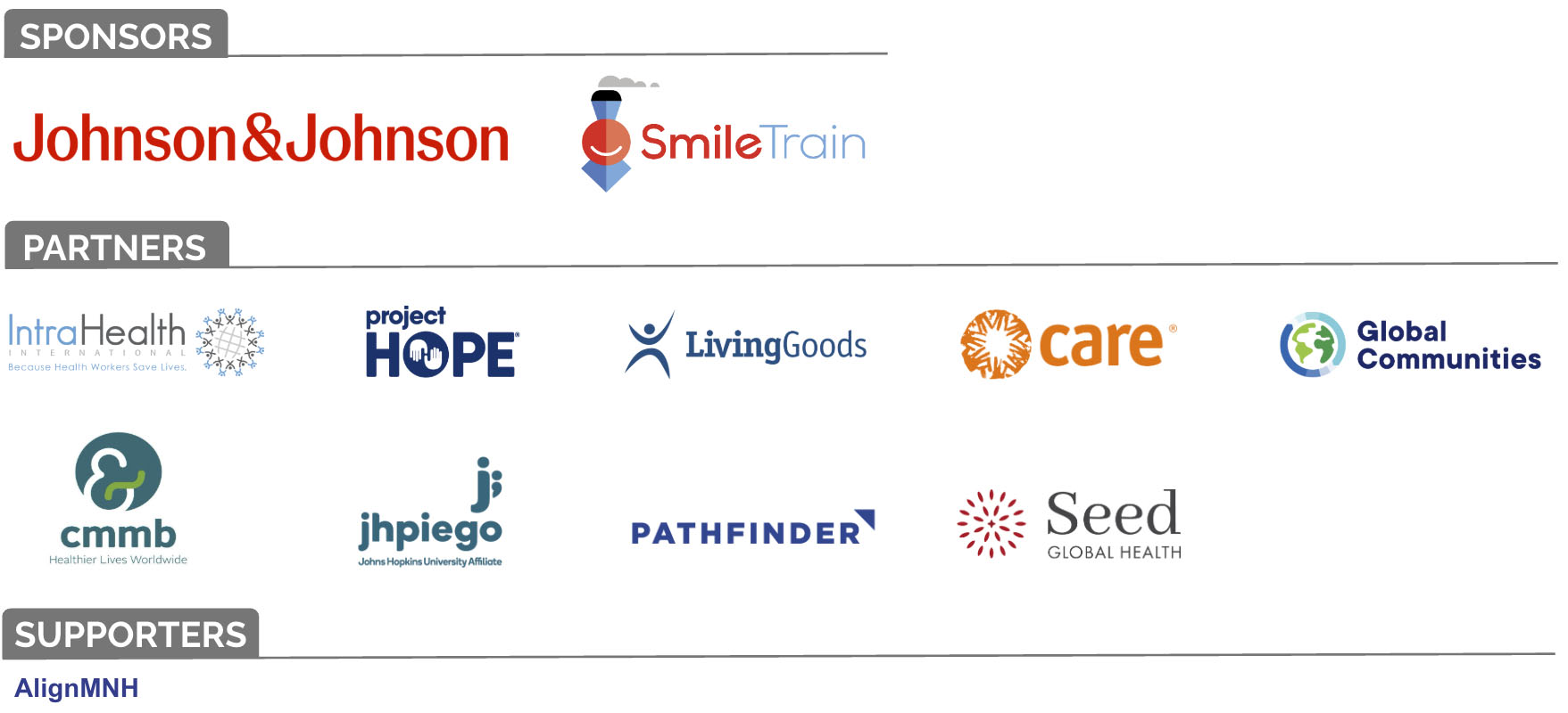 sponsors and partners 2025