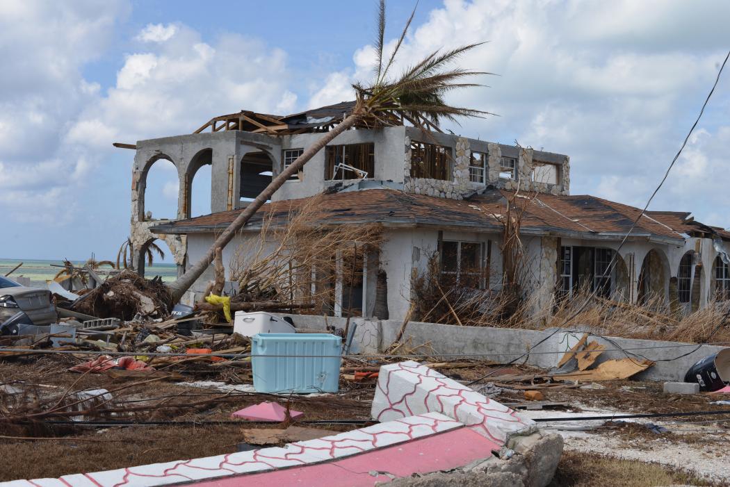 McLeans Town in Grand Bahama was devastated by Hurricane Dorian. Photo by Sonia Lowman of International Medical Corps.