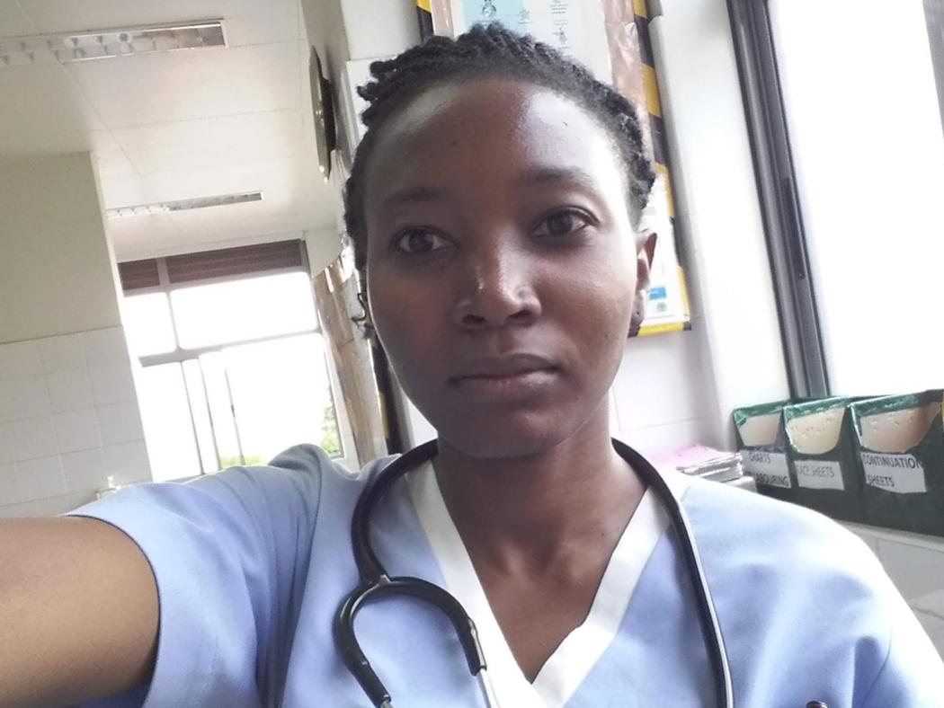 Tracy Kobukindo is a registered nurse and advocate in Uganda. She also serves as a Frontline Health Workers Coalition Regional Advisor, helping to guide the Coalition’s advocacy messages and policy recommendations. Photo by Tracy Kobukindo.