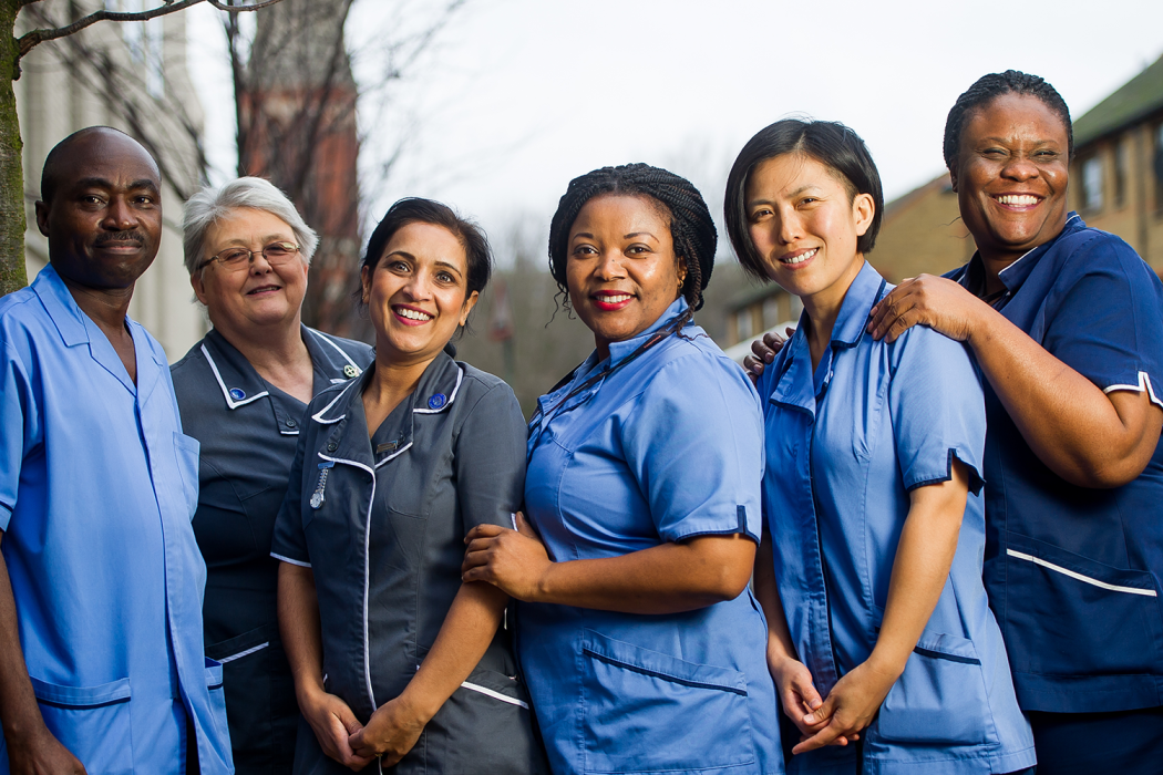 Photo of nurses courtesy of Nursing Now.
