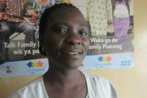 Family planning provider, Mrs. Aremu. Photo credit: Johns Hopkins Bloomberg School of Public HealthCenter for Communication Programs