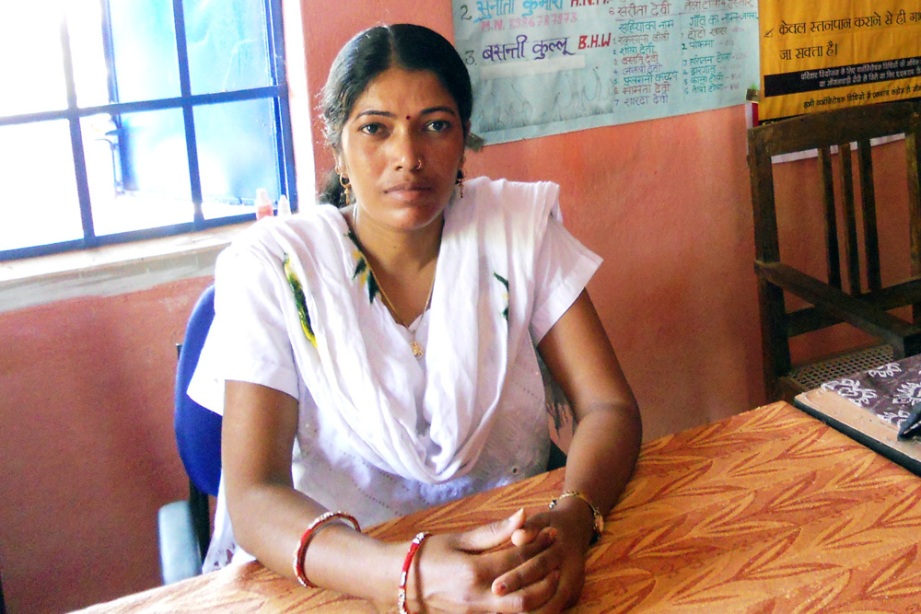 Photo of Sunita Kumari by Geeta Sharma, courtesy of IntraHealth International. 